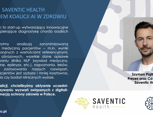 Saventic Health członkiem Koalicji AI w Zdrowiu